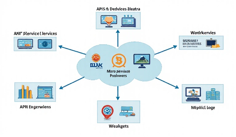Microservices architecture diagram